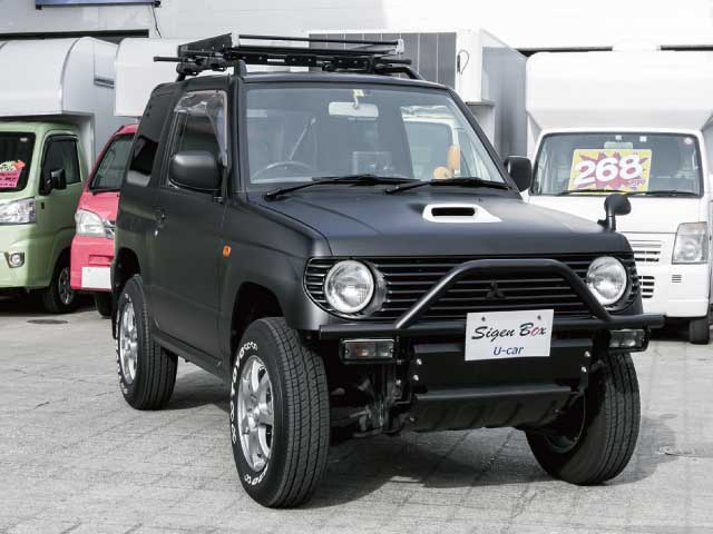 三菱 パジェロミニ 4wd カスタム車 キッチンカーやボックスカーの製作や購入ならポータブル電源搭載シゲンボックス