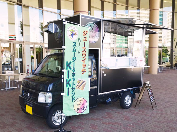 出店風景・事例｜キッチンカーやボックスカーの製作や購入なら