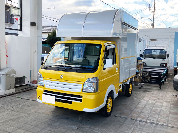 千葉県我孫子市の高旗様の「クレープ」のキッチンカーを製作しました。 キッチンカーの製作｜フードトラックカンパニー【公式】