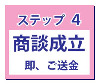 ステップ4商談成立 ステップ4商談成立